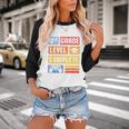 8th Grade Graduation Shirt 2024 Gamer Level Eighth Birthday Baseball Raglan Shirt