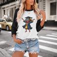 African American Woman Girl Graduation Class Baseball Raglan Shirt