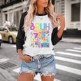Bruh This Is My 70's Costume Nostalgia Mixtape 1970s Party Baseball Raglan Shirt