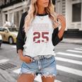 Class Of 2025 Senior 2025 Graduation 2025 Soccer Baseball Raglan Shirt