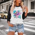 Dabbing Cassette Tape 70s 80s 80s Outfit Nostalgia Baseball Raglan Shirt