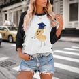 Flossing Cashew OIT For Tree Nut OIT Graduation Baseball Raglan Shirt
