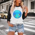 Frutiger Aero Aesthetic Tech Orb Fishes Baseball Raglan Shirt