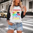 I Graduated From 1st Grade Graduation Matching Student Baseball Raglan Shirt