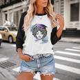 Graduation Masters Degree Woman Queen Graduate 2025 Baseball Raglan Shirt