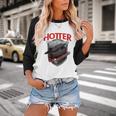 GraduationShirt Hotter By One Degree Baseball Raglan Shirt