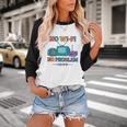 No Wi-Fi No Problem – Retro Dial Up Tech Nostalgia Premium Tri-Blend Baseball Raglan Shirt