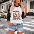 Please Be Patient With Me I'm From The 1900s Quote Baseball Raglan Shirt