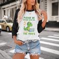 Please Be Patient With Me I'm From The 1900s Soft Tee Baseball Raglan Shirt