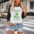 Please Be Patient With Me I'm From The 1900s Soft Tee Premium Baseball Raglan Shirt