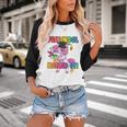 Preschool Nailed It Flossing Unicorn Graduation Shirt Baseball Raglan Shirt