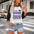 Proud Son Of a Class Of 2026 Graduate For Graduation Baseball Raglan Shirt
