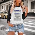 Retro Computer Dialog Box 90s Desktop Interface Nostalgia Baseball Raglan Shirt