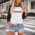Retro VHS Tape Graphics 80s 90s Nostalgia Costume Baseball Raglan Shirt