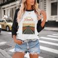 Rust Belt Midwest Nostalgia Steel Town Working Class Pride Baseball Raglan Shirt