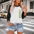 Senior Class Of 2021 Cousin Graduation Baseball Raglan Shirt