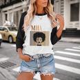 Unapologetically MHA-Ish Student Graduation Afro Baseball Raglan Shirt
