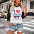 Vet Tech I Love Veterinary Technician Graduation Baseball Raglan Shirt