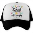 2026 Last Day Of School Autograph 8th Grade Graduation Party Trucker Cap