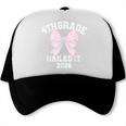 4th Grade Bow 2026 Fourth Grade Graduation Trucker Cap