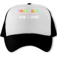 4th Grade Here I Come Cute 3rd Grade Graduation Shirt Trucker Cap
