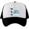 Athletic Trainer Eat Sleep Tape Ankles Graduation Trucker Cap