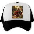 Bigfoot Tractor For Farmer Dad Farming Farm Dad Trucker Cap Bigfoot Tractor For Farmer Dad Farming Farm Dad Trucker Cap