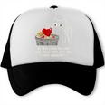 Cat Mom Cat Dad Feline St Valentine's Day Trucker Cap