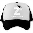 Class Of 2018 Last Name Letter Z Graduation Trucker Cap