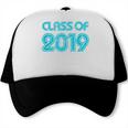 Class Of 2019 High School Graduation Teal Senior Trucker Cap