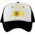 Class Of 2021 Senior Graduation Sunflower Trucker Cap