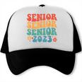 Class Of 2023 Senior 2023 Graduation Retro Seniors Trucker Cap
