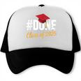 Class Of 2025 Graduation Hashtag DONE Graduate Trucker Cap