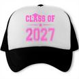 Class Of 2027 Pink Girls Shirt Graduation Trucker Cap