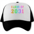 Class Of 2031 High School Graduation Date Kindergarten Shirt Trucker Cap
