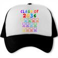Class Of 2034 Grow With Me Graduation First Day Of School Trucker Cap