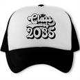 Class Of 2035 Senior Retro 2035 Grad Graduate Graduation Trucker Cap