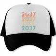 Class Of 2037 Vintage Kindergarten To Graduation Trucker Cap