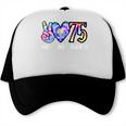 Class Of 75 1975 50th Class Reunion Tie Dye Graduation Items Trucker Cap