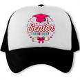 Coquette Pink Bow Senior 2026 2027 Graduation Trucker Cap