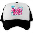 Coquette Pink Bow Senior 2027 Class Of Graduation Trucker Cap