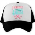 Cosmetology Graduation Tee I Survived Cosmetology School Trucker Cap