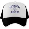 Criminal Justice Major College Graduate Graduation Trucker Cap