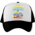 I Crushed Kindergarten Monster Truck Graduation Boys Kids Trucker Cap