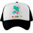 Cute Magical Ballerina Dino Unicorn Preschool Graduation Trucker Cap