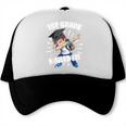 Dabbing Graduation Boy 1st Grade Class Of 2021 Nailed It Trucker Cap