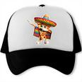 Dabbing Mexican Pizza Dance Food Lover Graduation Trucker Cap