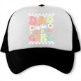 Dad Of The Birthday Girl Retro Family Groovy Birthday Party Trucker Cap Dad Of The Birthday Girl Retro Family Groovy Birthday Party Trucker Cap