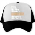 Eat Sleep Robotics Repeat Shirt Graduation Trucker Cap