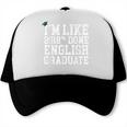 English Major Graduation Shirt I'm Like 2018 Done Trucker Cap